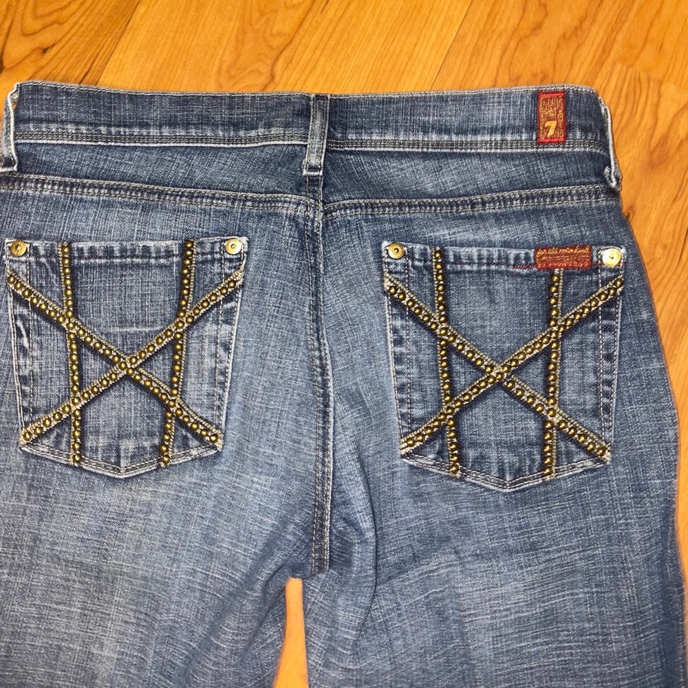 7 for all mankind flare jeans - Picture 7 of 7